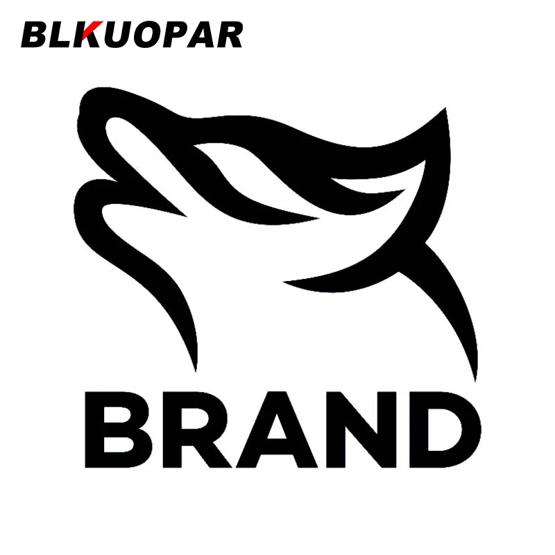 

BLKUOPAR BRAND Car Sticker Funny Sunscreen Waterproof Decal Fashionable Original Air Conditioner Laptop Decoration Car Lable