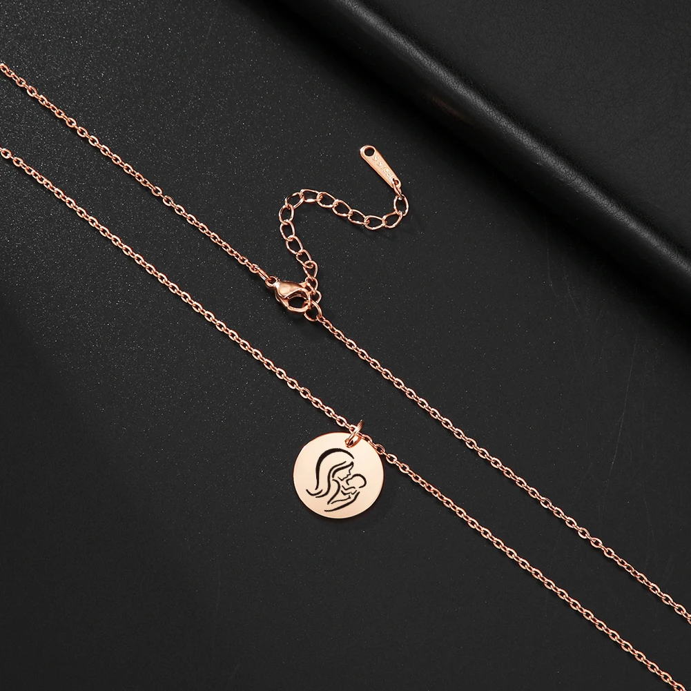 Skyrim Trend Семейные ожерелья с подвесками для женщин маленьких родителей пара