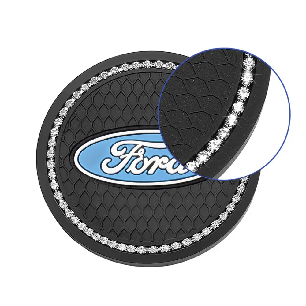 1/2 шт. алмазная силиконовая автомобильная подставка для воды противоскользящая