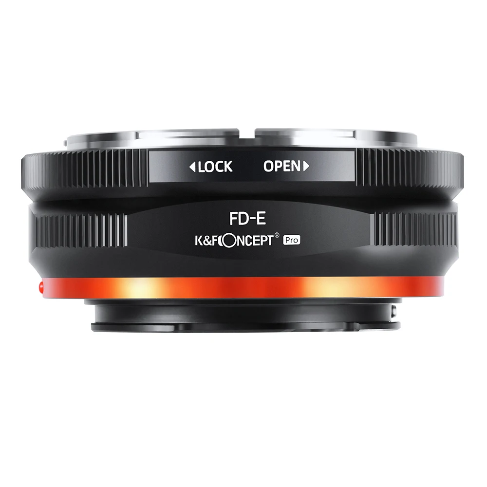 

K & F Concept adapter FD-E PRO Lens Adapter для Canon FD FL Mount для Sony E Mount NEX a1 ZV-E10 FX30 A7R2 A7S3 A7M4 A92 a5000