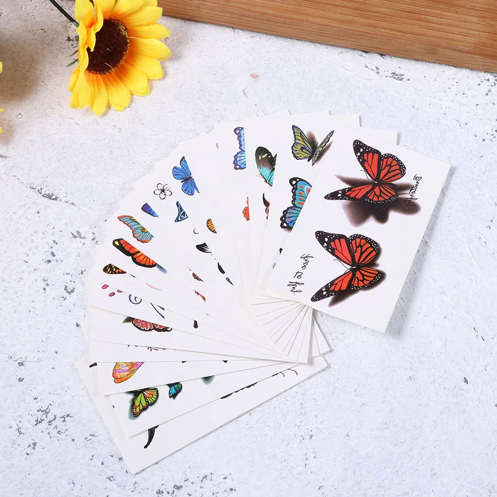 

50 Sheets Stickers Pattern Stickers Body Stickers for