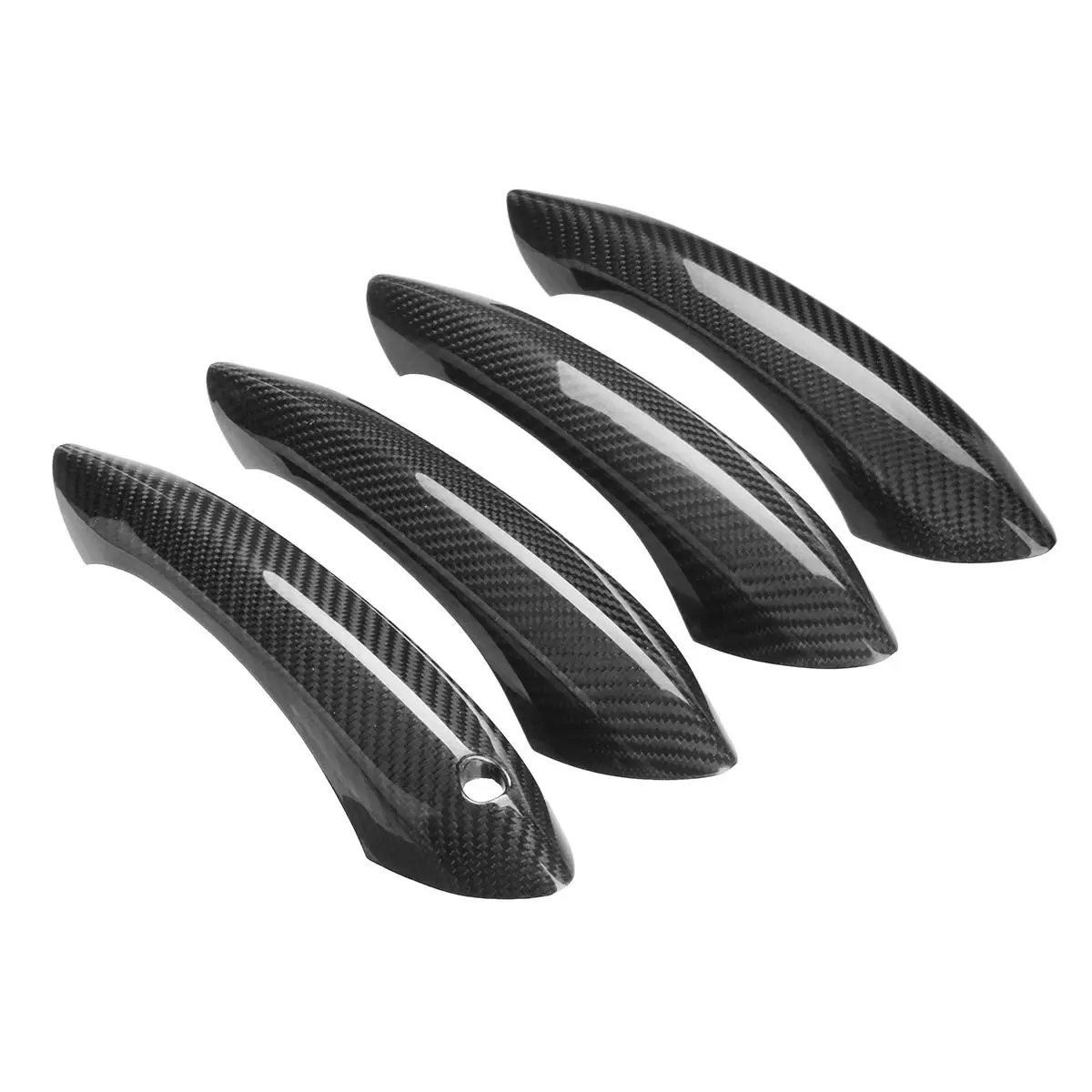 

For BMW 5 6 7 series F20 F22 F07 F15 F06 F12 F13 G32 F01 F02 Real Carbon Fiber Outside Exterior Door Handle Protector Cover Trim