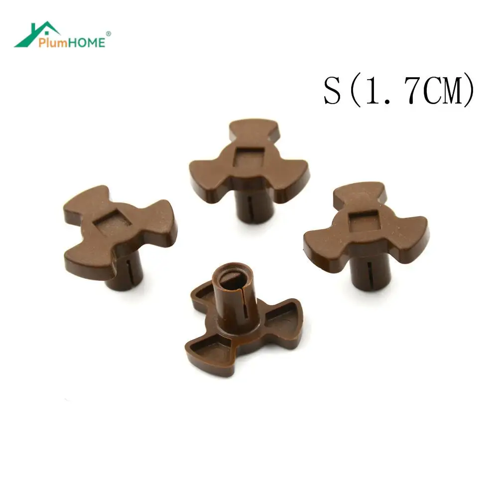

4Pcs 17mm 23mm Microwave Oven Turntable Roller Guide Support Coupler Tray Shaft