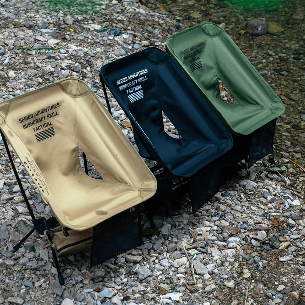 Apwikoger Портативный Складной Стул Для Кемпинга В Форме Луны Сверхлегкий