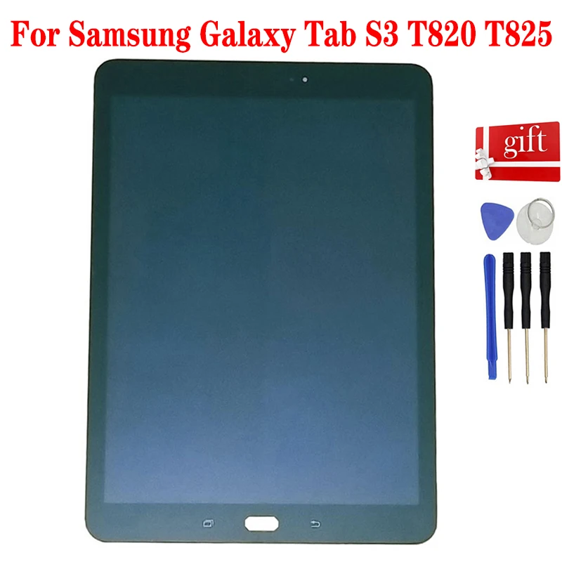 

9.7" For Samsung Galaxy Tab S3 T820 T825 LCD Display Screen Panel Module Matrix and Touch Screen Digitizer Sensor Glass Assembly