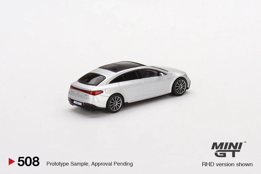 MINI GT 1:64 EQ 580 4matic высокотехнологичная серебристая металлическая модель автомобиля