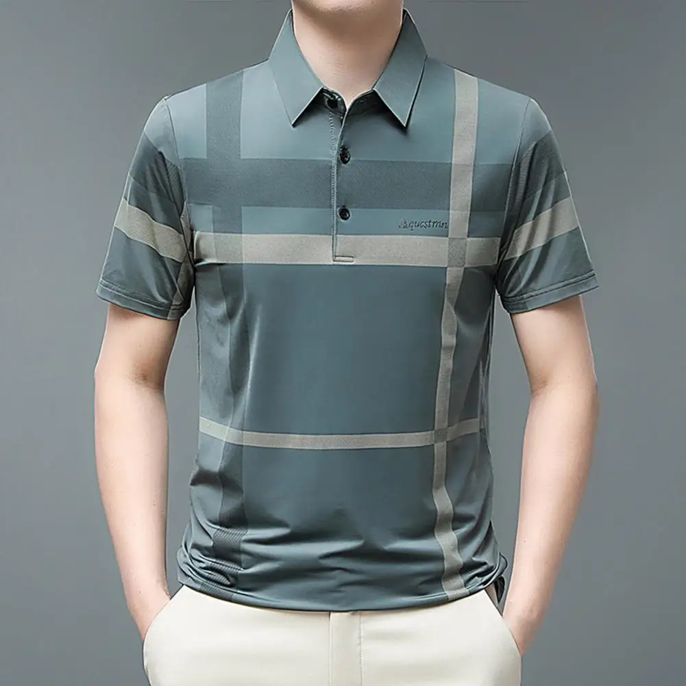 

Summer Shirt Regular-Fit Shirt Top Summer Men Business Casual Shirt Clothing