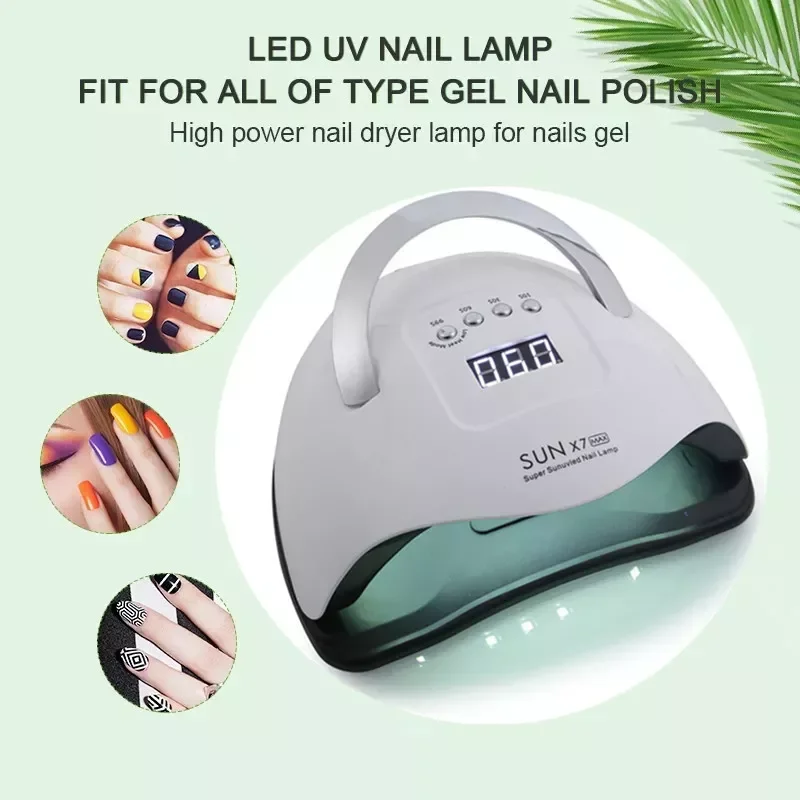 

NEW2023 Nail Dryer UV LED Nail Lamp For Nail Polish Gel Professional Nail Equipment Manicure Apparatus Manicure Art Tools 2021