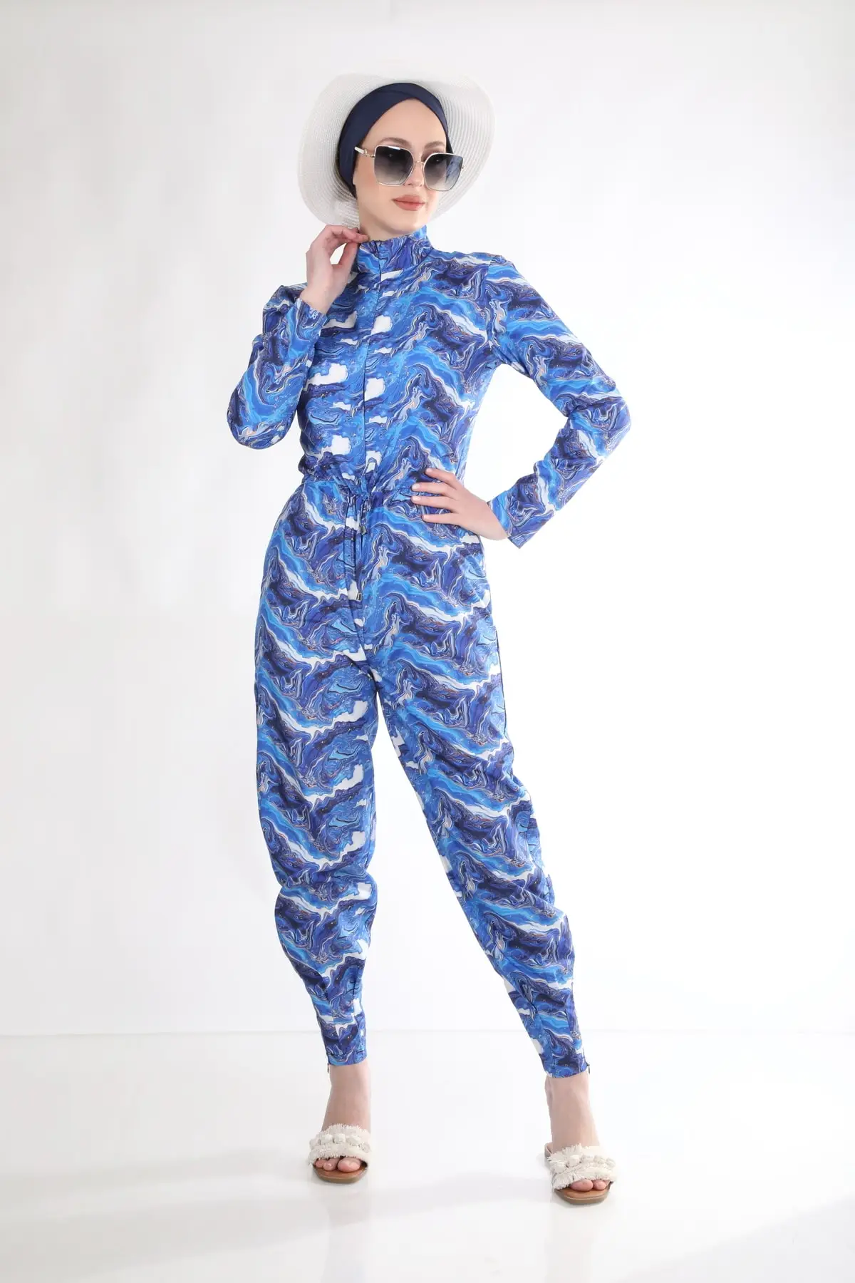 

New Burkinis Muslim Swimwear Modest Summer Clothing Long Sleeve Swimming Hijab Sport Islamic Swimsuit Bathing Suit Suit
