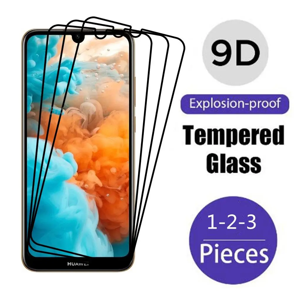 

Защитное стекло 9D для Huawei Y7 Y6 Y5 Prime 2018 2019 Y5 Lite, закаленное стекло Y9 2018 Y9 Prime 2019 Y9S, защитная пленка для экрана