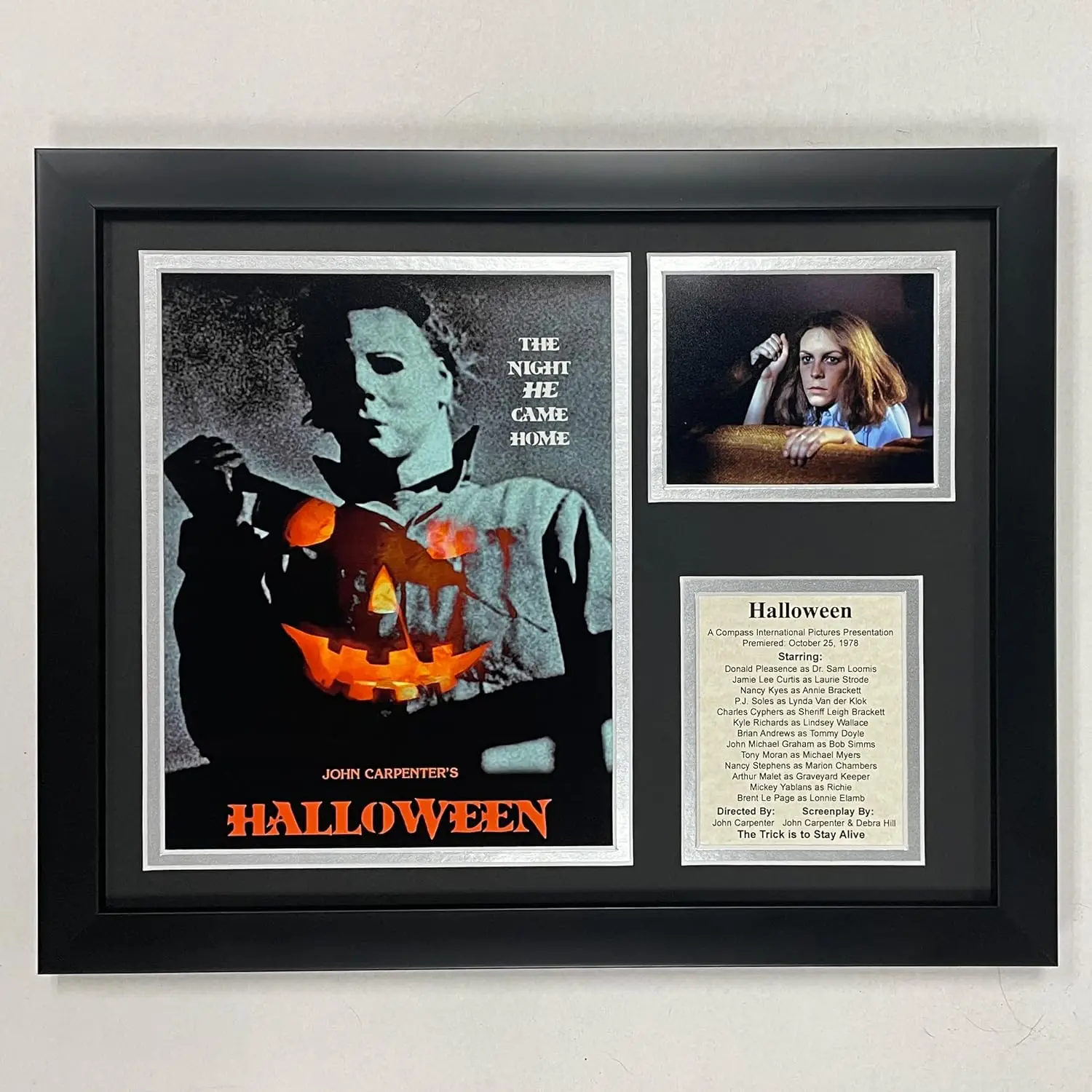 

Классическая Коллекционная картина из фильма «ужасы» на Хэллоуин, с рамкой, декор для фотоколлажа, Classeur photocards kpop, 12x15 дюймов