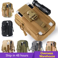 molle pouch waist bag waterproof nylon multifunction casual men fanny waist pack male small bag military camping hunting edc bag