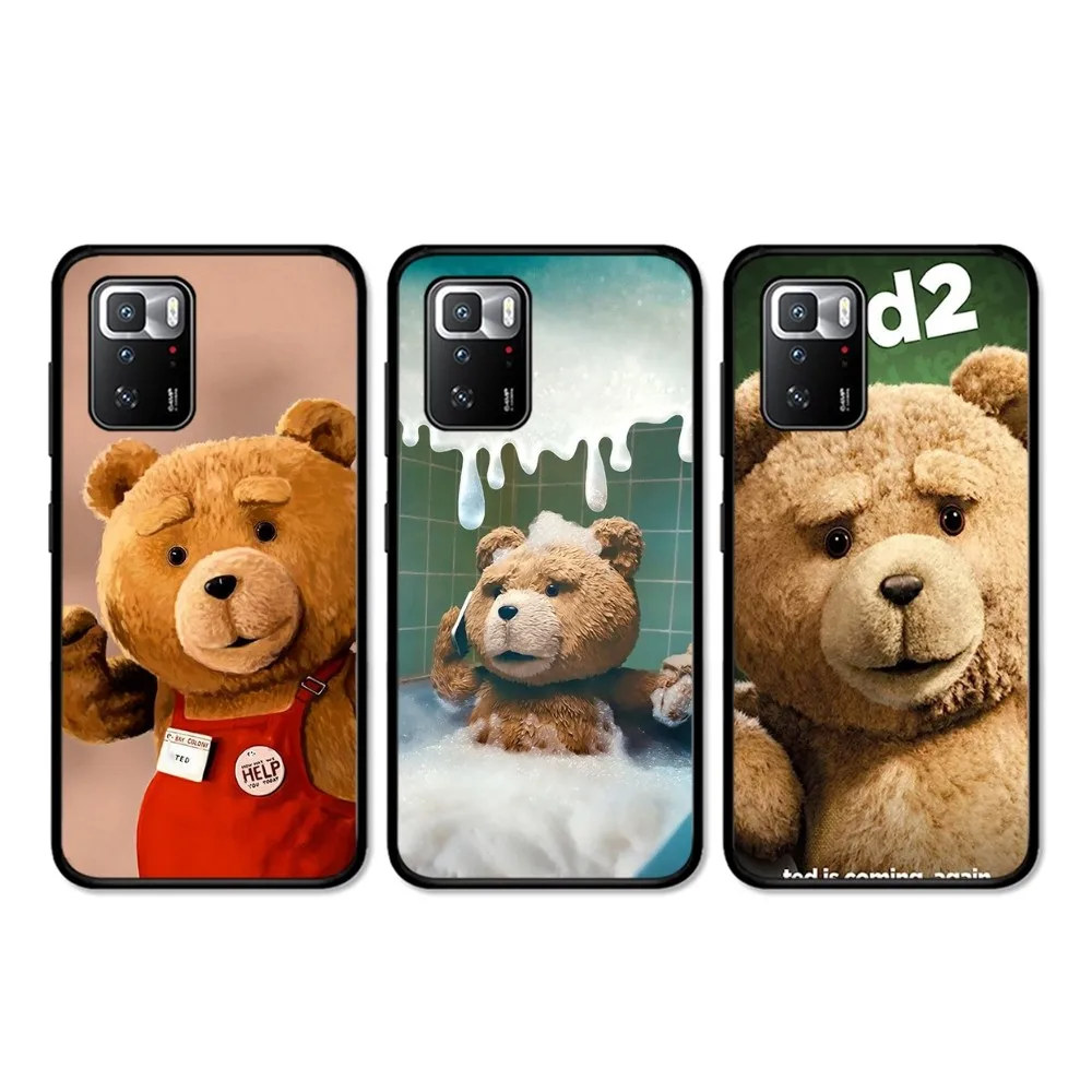 

Babaite Funny Teddy Bear Phone Case For Redmi 5 6 7 8 9 10 Plus Pro 6 7 8 9 A GO K20 K30 K40 Pro Plus F3 Fundas