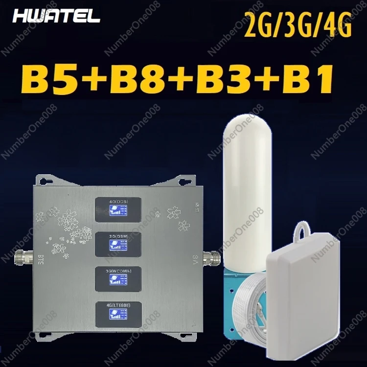 CDMA GSM DCS WCDMA quad 4 Band 2G 3G 4G 850 900 1800 MHz повторитель сигнала для сотового телефона Booster