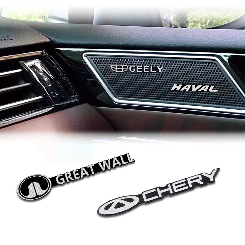 

1pcs Metal Audio Speaker Key Sticker Steering Wheel Decal For LADA Priora Sedan Sport Kalina Granta Vesta Niva Largus Vaz Samara