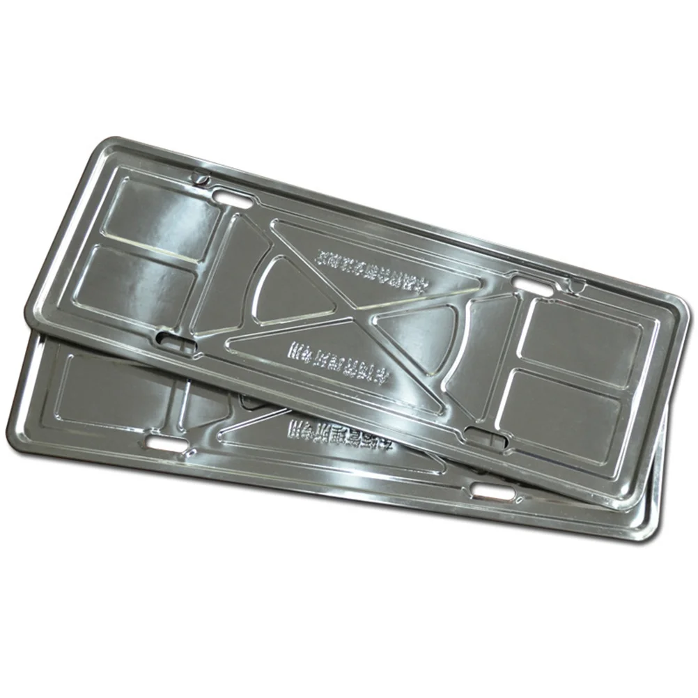 

2 шт., держатель для автомобильного номерного знака из нержавеющей стали