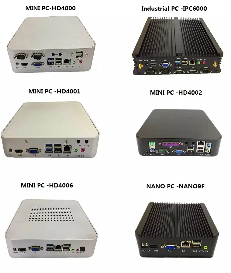 ELSKY: Мини-ПК безвентиляторный, игровой, с HD4000, процессором J1800, VGA, RS485, COM, поддержкой 1080P, DC 12V, RS232, 4K-дисплеем, по низкой цене (art.: 3920dbcfba2e3) - 3920dbcfba2e3