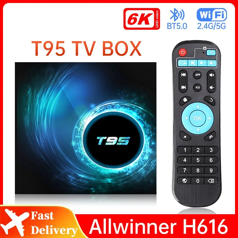 

Оригинальная приставка смарт-ТВ t95, android 10, 6k, 2,4g и 5g, поддержка Wi-Fi, bt, 128g, 6k, 16g, 32 ГБ, 64 ГБ, 4k, четырехъядерная приставка, медиаплеер