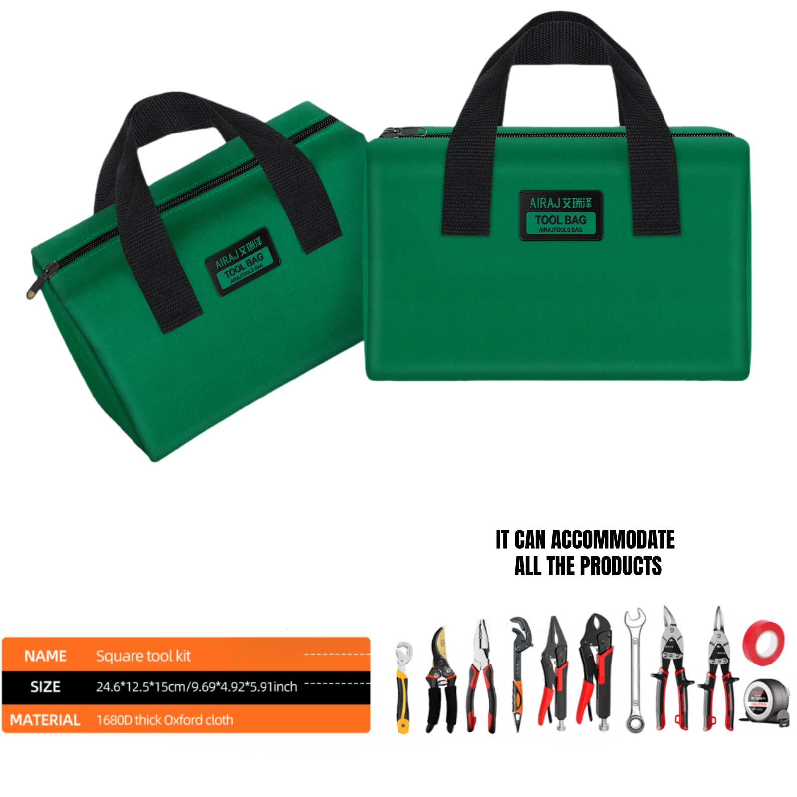 

AIRAJ сумка для электрика 10 дюймов