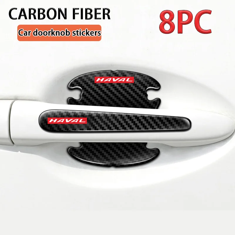 

8 шт., Защитная Наклейка на дверную ручку автомобиля из углеродного волокна для Acura MDX 2008 RDX TSX 2010 2009 Honda Civic 2001 -2005 Accord Acura TL