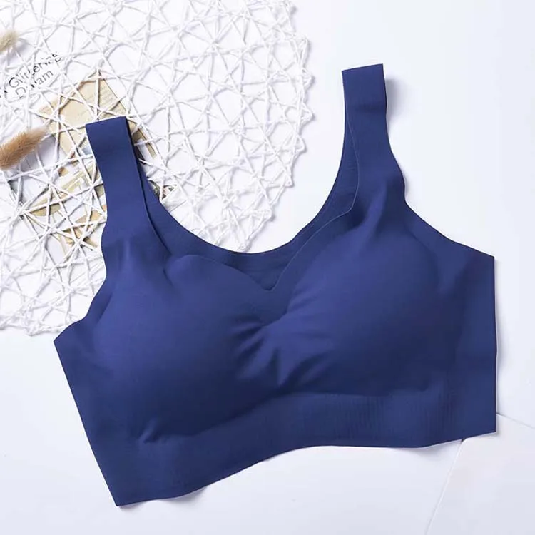 

Solid Color Vest Brassiere Sexy Women Bras Push Up Gather Bralette Seamless Bra Wire Free Soutien Gorge Femme Comfort Underwear