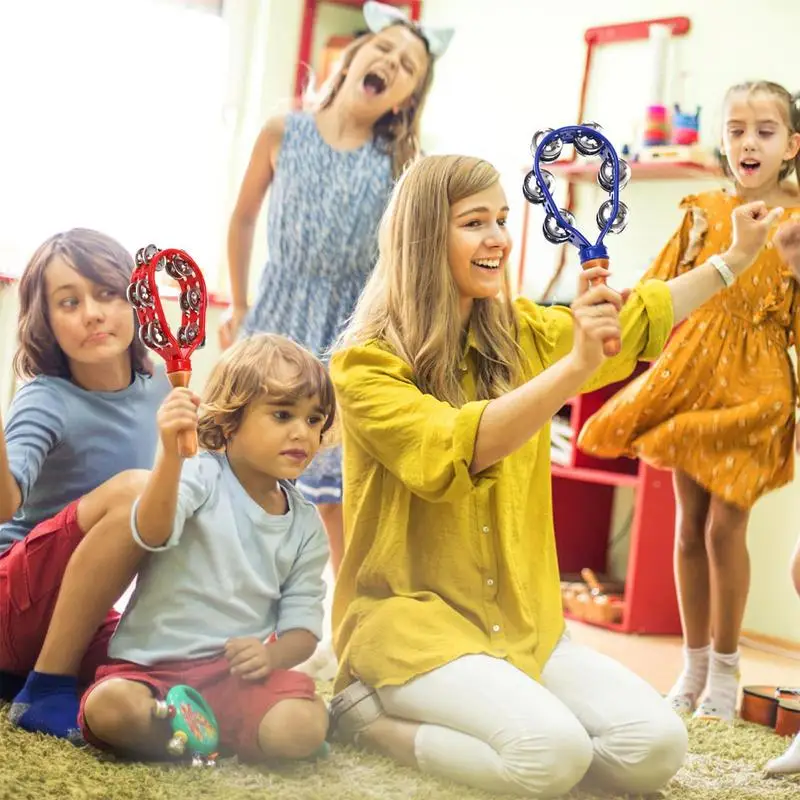 Музыкальный инструмент ручной бубен безопасный музыкальный нержавеющий