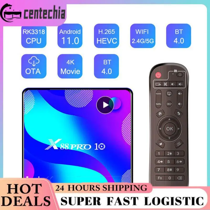 

Android 11 TV BOX 2.4G&5.8G Wifi 16G 32G 64G 128G 4k 3D TV Receiver Media Player HDR High Quality Fast Set Top Box