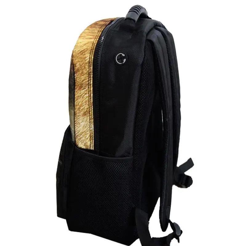 

School Bags Casual Fashion 3d Animal Leopard Backpack Computer Bag Mochila Feminina Bagpack Plecak Back Pack Men Bag Rugtas