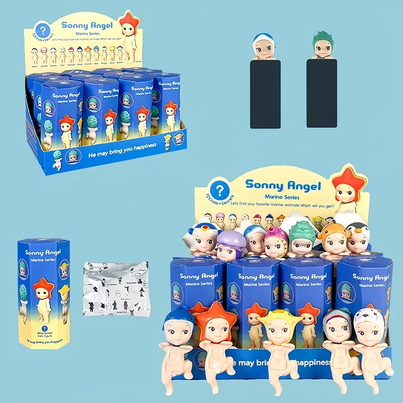 Новый океан Сонни Ангел с подъемом ноги слепая коробка морские хипперы ПВХ куклы