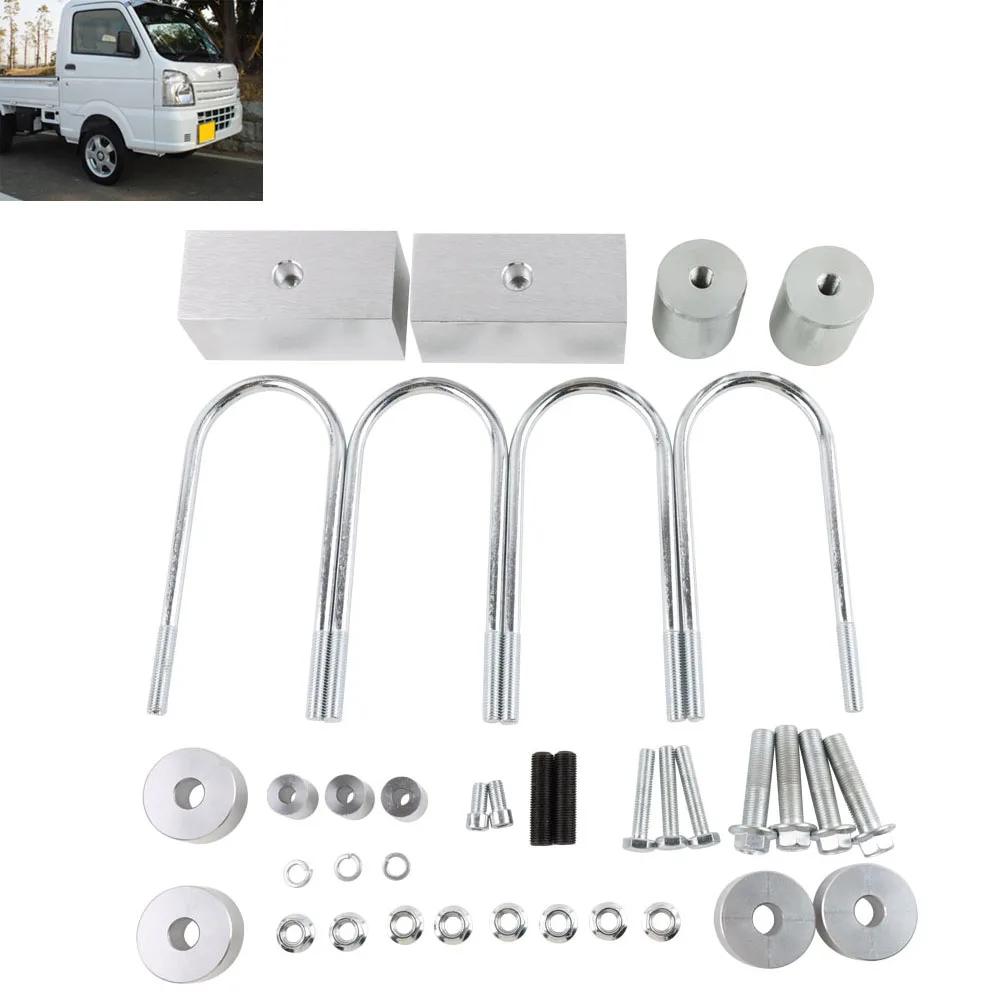 

Suspension Lift Up Kits Coil Spacers Strut Shocks Absorber Spring Raise Aluminum For Suzuki Carry Truck DA16T 4WD