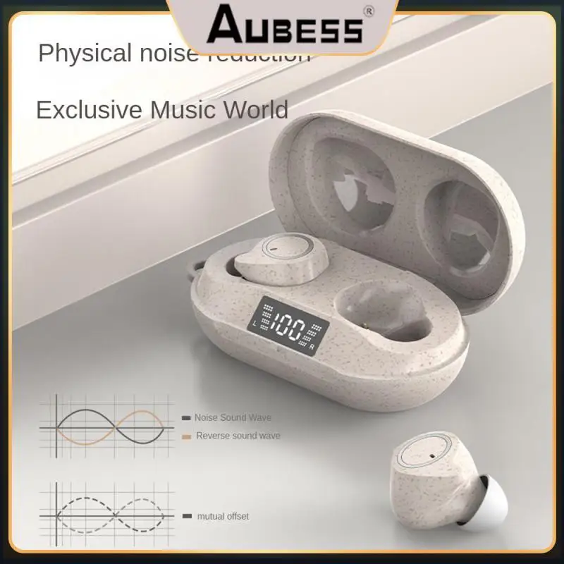 

Digital Display Hifi Sound Quality Touch Control Headset Physical Noise Reduction Headset Touch Operation Earphone