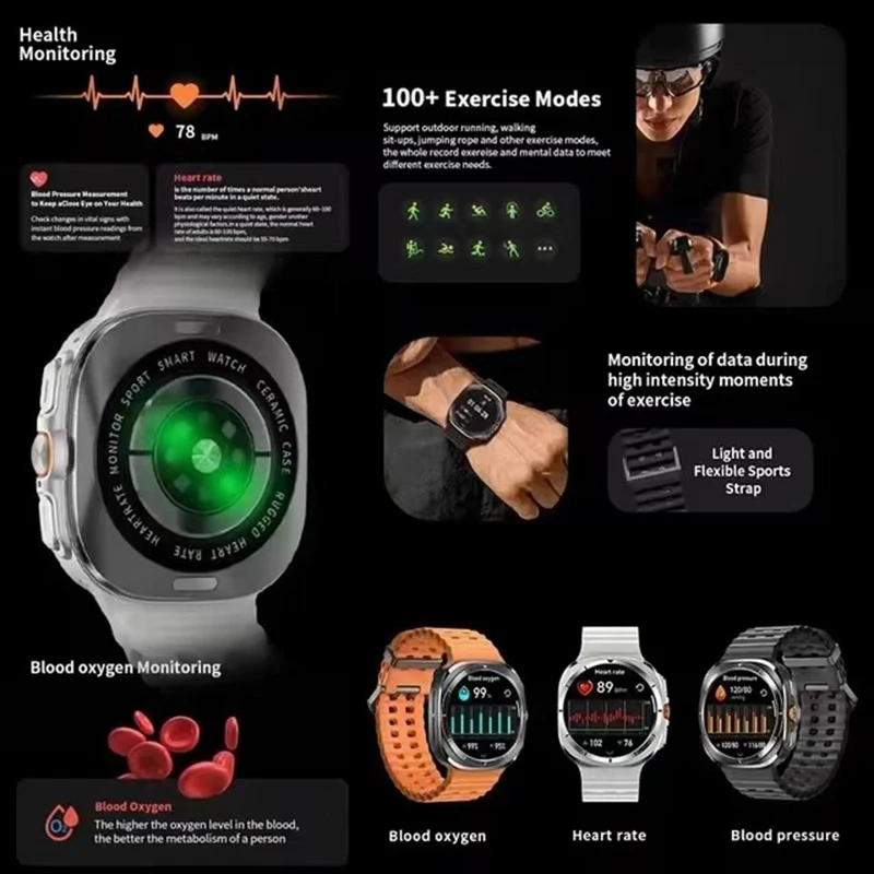 Смарт-часы DT Watch Ultra 47 мм 32 ГБ