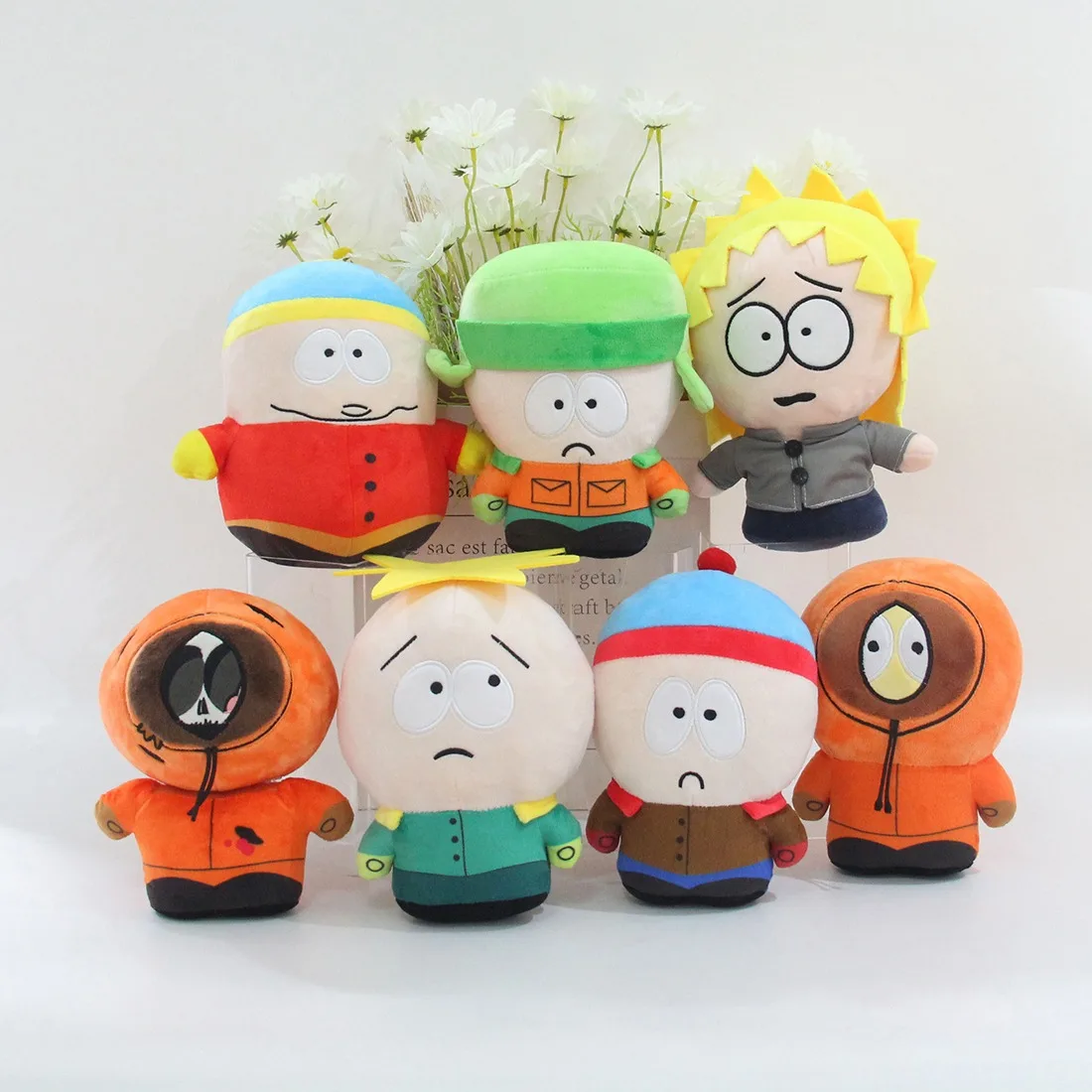

18cm Plush Toy The Southern Park Game-Doll Stan Kyle Kenny Cartman Kawaii Cartoon Plush Doll Boy Girl Birthday Gift for Children