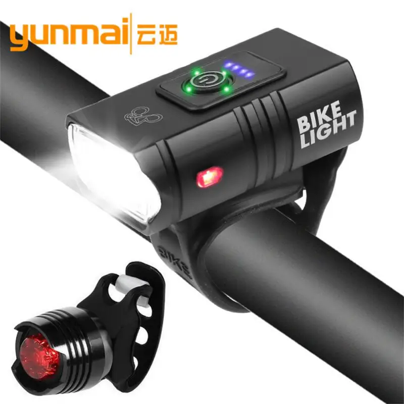 

Light 10W 800LM USB Rechargeable Power Display MTB Mountain Road Bike Front Lamp Flashlight Cycling Equipment