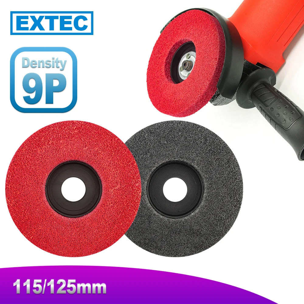 

2pcs 115/125mm 9P Nylon Unitized Abrasive Disc For Grinding Deburr Finishing Blending On All Metals