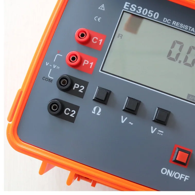 FUZRR ES3050 Цифровой экваториальный тестер Измеритель низкого сопротивления