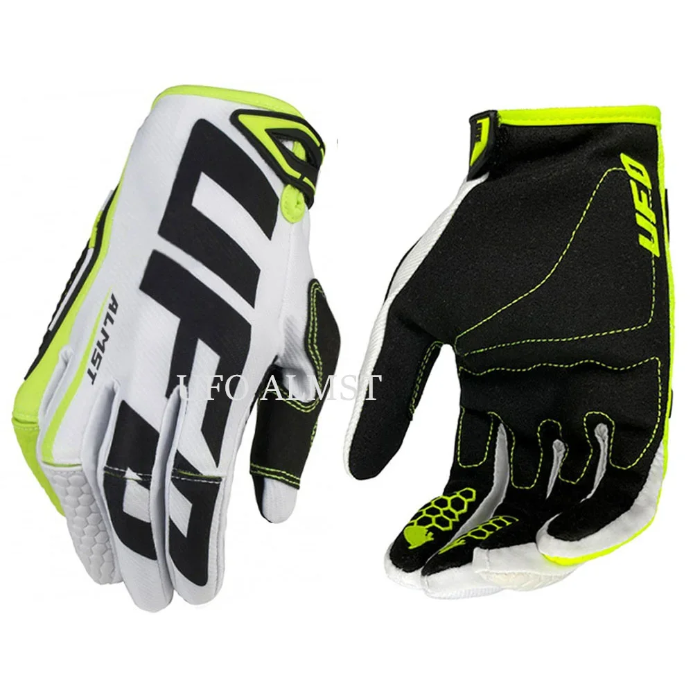 

НЛО почти мотоциклетные перчатки для бездорожья, перчатки для горного велосипеда BMX ATV UTV, перчатки для мотокросса, мужские и женские амортизирующие перчатки