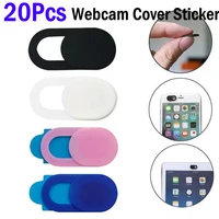 20pack webcam cover shutter slider ultra thin lens cover for ipad pro tablets pc laptops mobile phone privacy protector sticker
