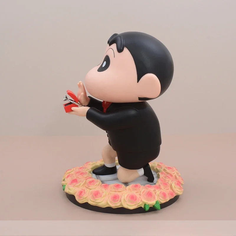 Crayon Shin-chan кольцо с бриллиантами карандаш модель ручной работы декоративные
