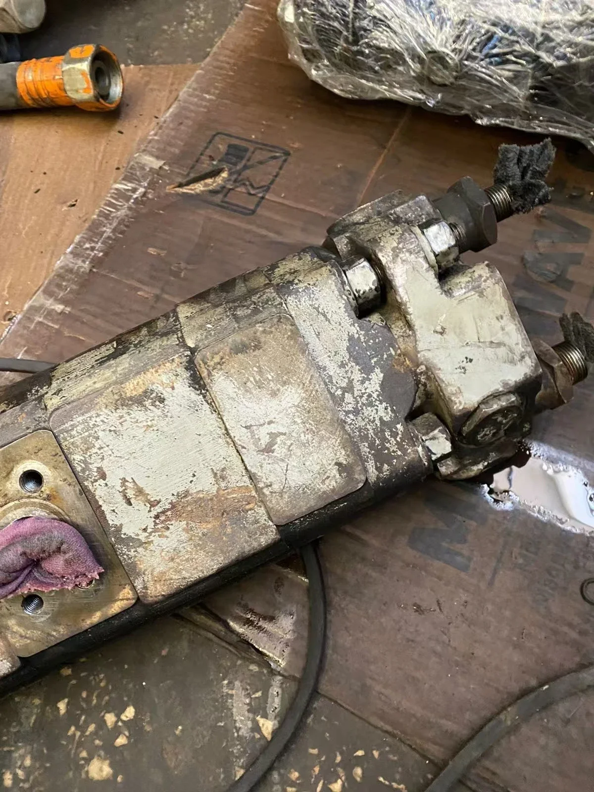 3-ступенчатый гидравлический насос Tadano Crane GPPI Uchida Шестеренчатый