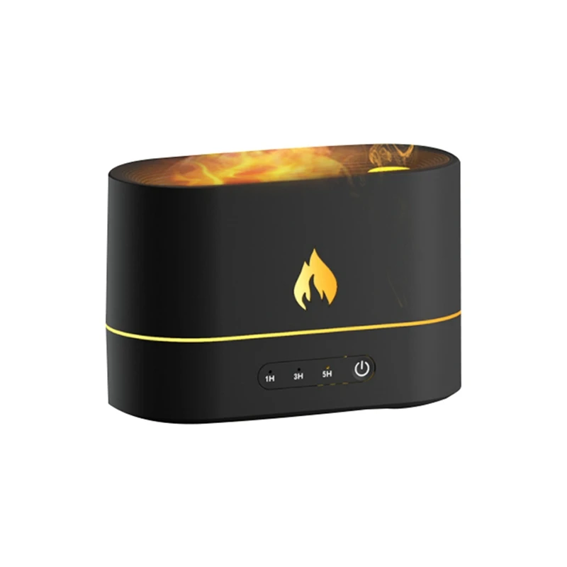 

Flame Aroma Diffuser Air Humidifier Ultrasonic Cool Mist Maker Fogger LED Essential Oil Jellyfish Difusor