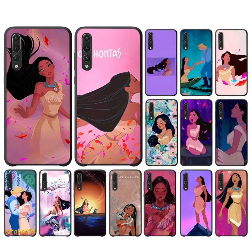 

Disney Pocahontas Phone Case for Huawei P30 40 20 10 8 9 lite pro plus Psmart2019