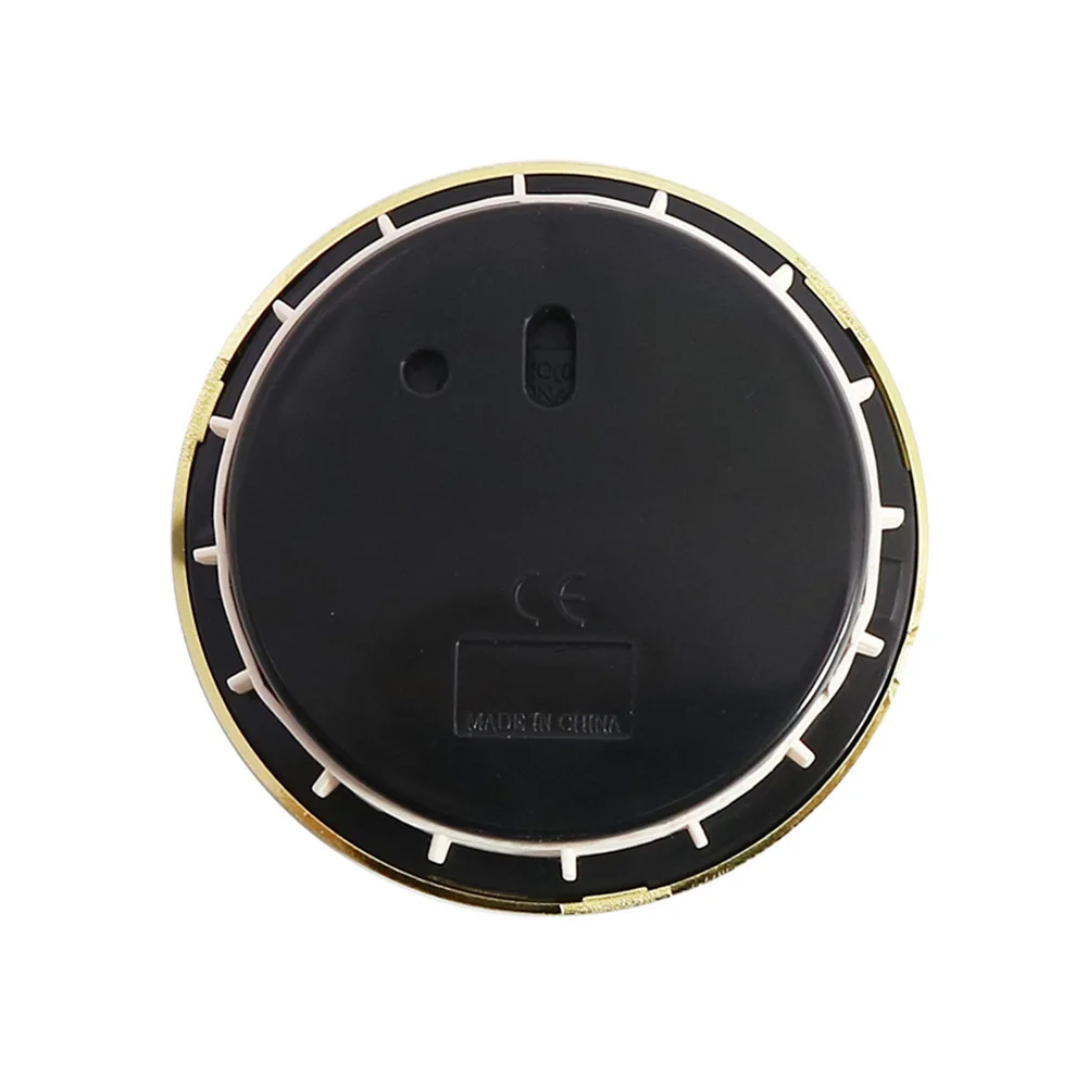 Металлические кварцевые часы с вставками 70 мм