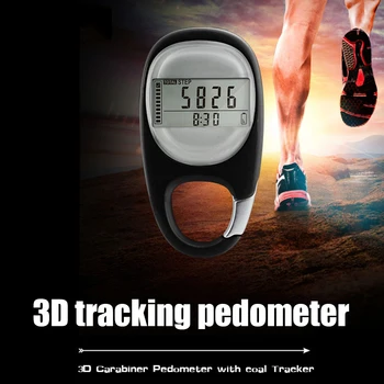 Step Counter Portable Digital Sports Calorie Counting Walking Distance Exercise Pedometer for Camping Hiking Fitness Equipment 2