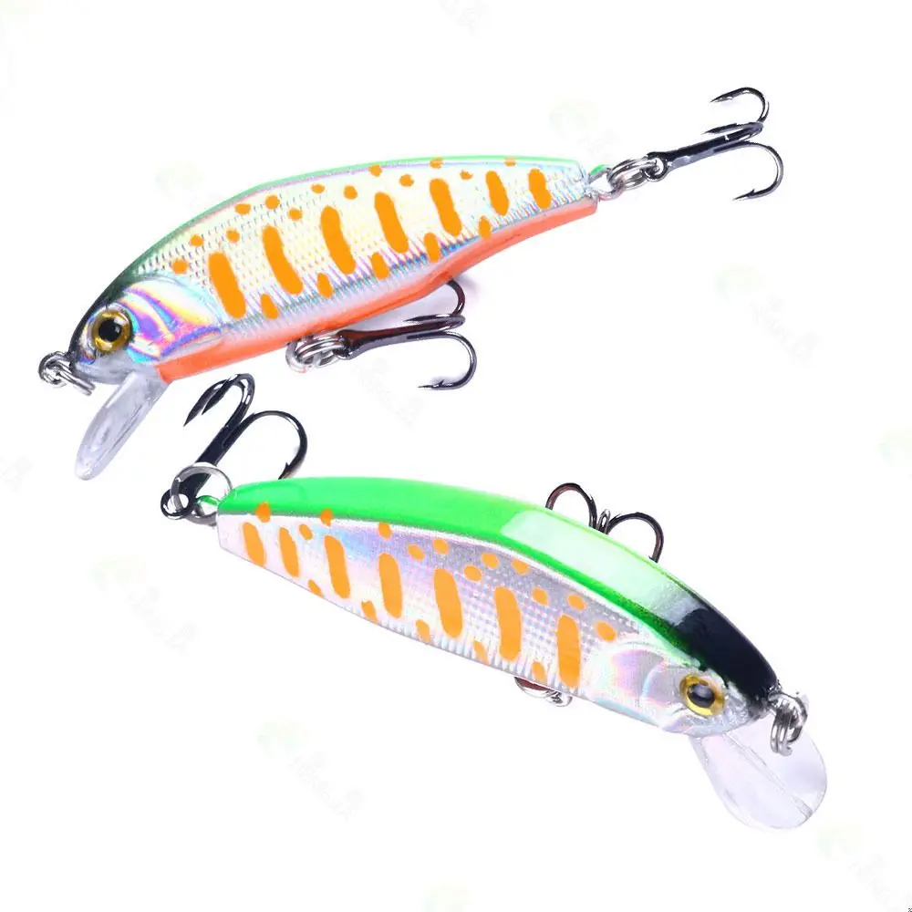 

Hot Sale 1PCS Mini Sinking Minnow Wobblers Fishing Lures 50mm 3.1g Artificial Hard Bait Crankbaits Bass Fishing Tackle SwimBait