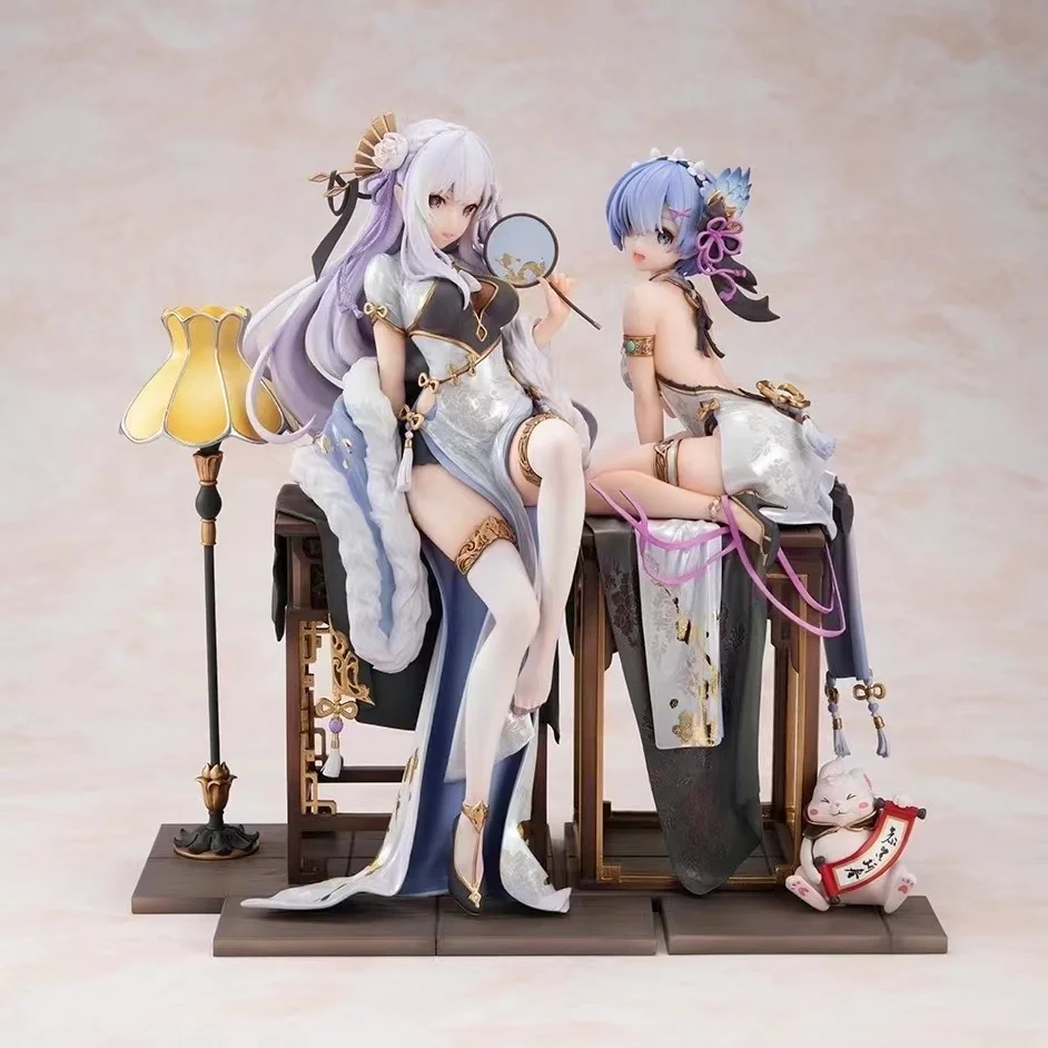 

Gsc Re Life A Different World From Zero Emilia Rem Figure Anime Peripherals Figure Model Decoration Collectible Doll Toys Gifts