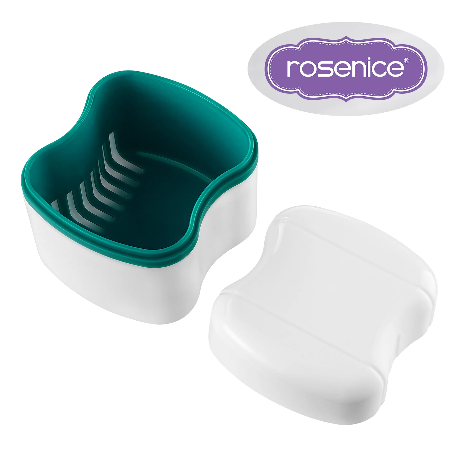 

1pc Denture Storage Container Plastic Denture Storage Box Retainer Storage Holder Denture Retainer Case