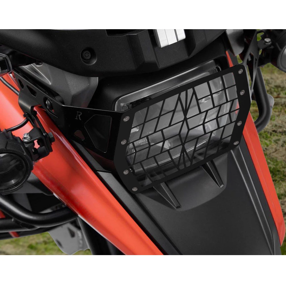 Новый протектор мотоциклетной фары решетка радиатора защитная крышка защитный