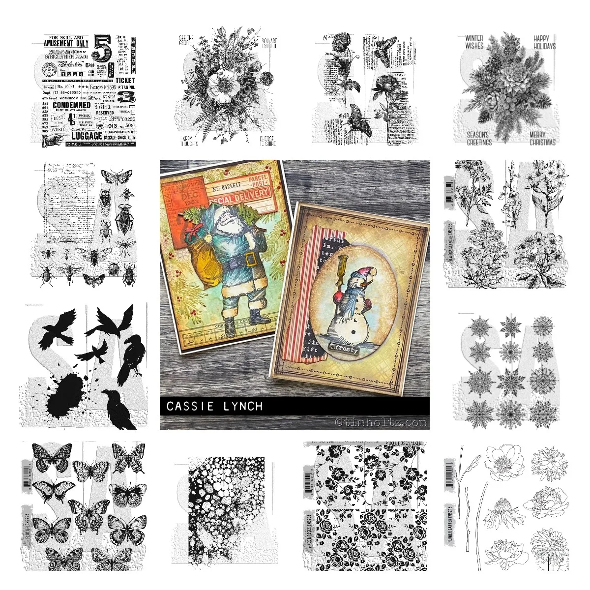 

Delicate Flowers Butterfly Bird Stamps For Scrapbooking Donut Days Stencil Embossing Mold Diy Paper Cards Craft Hot