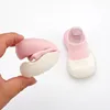 Baby First Shoes Toddler Walker Infant Boys Girls Kids Rubber Soft Sole Floor Barefoot Casual Shoes Knit Booties Anti-Slip 5